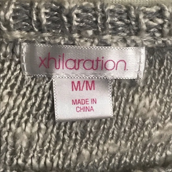 💎 Xhilaration boho multistripe short crop sweater - Picture 4 of 8